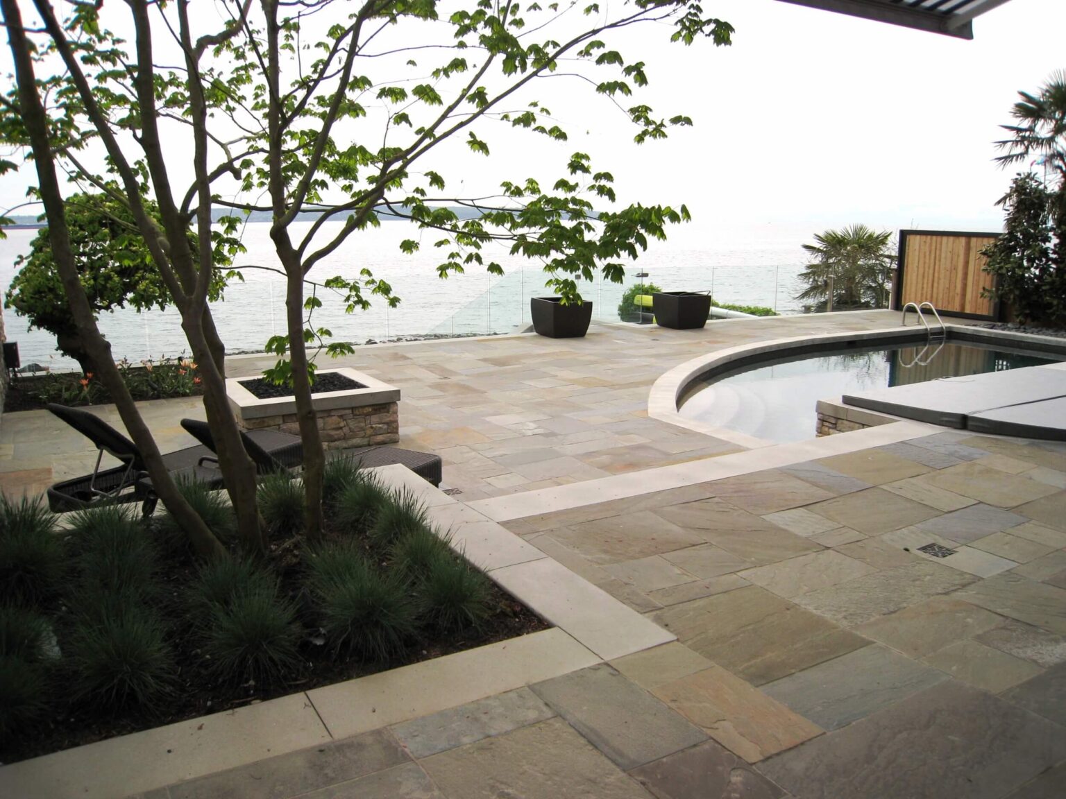 High end landscape construction by Fossil Landscape Construction in Vancouver BC featuring refined outdoor spaces, detailed craftsmanship and timeless design.