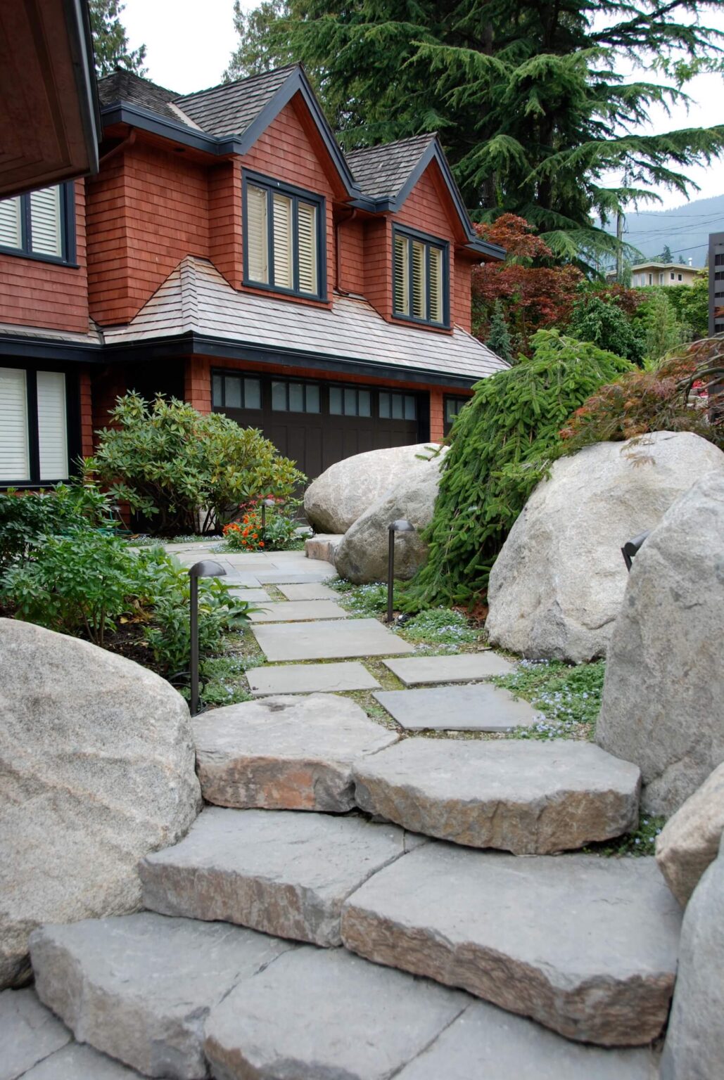 High end landscape construction by Fossil Landscape Construction in Vancouver BC featuring refined outdoor spaces, detailed craftsmanship and timeless design.