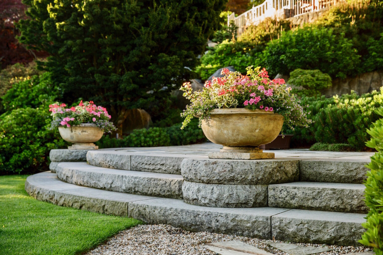 High end landscape construction by Fossil Landscape Construction in Vancouver BC featuring refined outdoor spaces, detailed craftsmanship and timeless design.