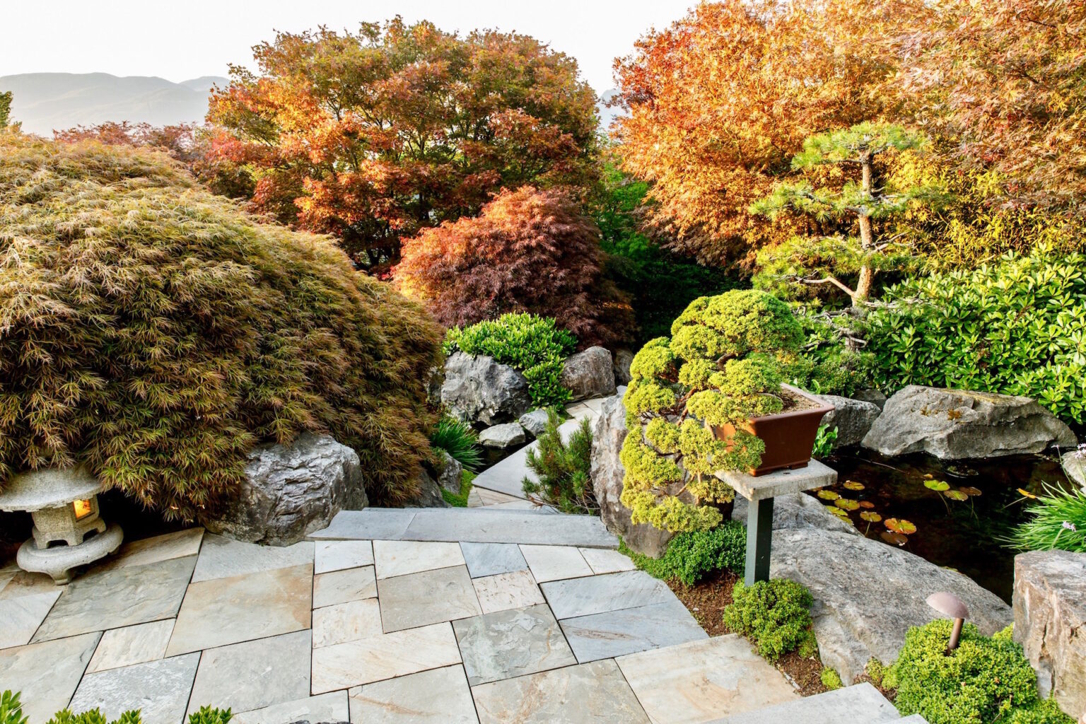 High end landscape construction by Fossil Landscape Construction in Vancouver BC featuring refined outdoor spaces, detailed craftsmanship and timeless design.