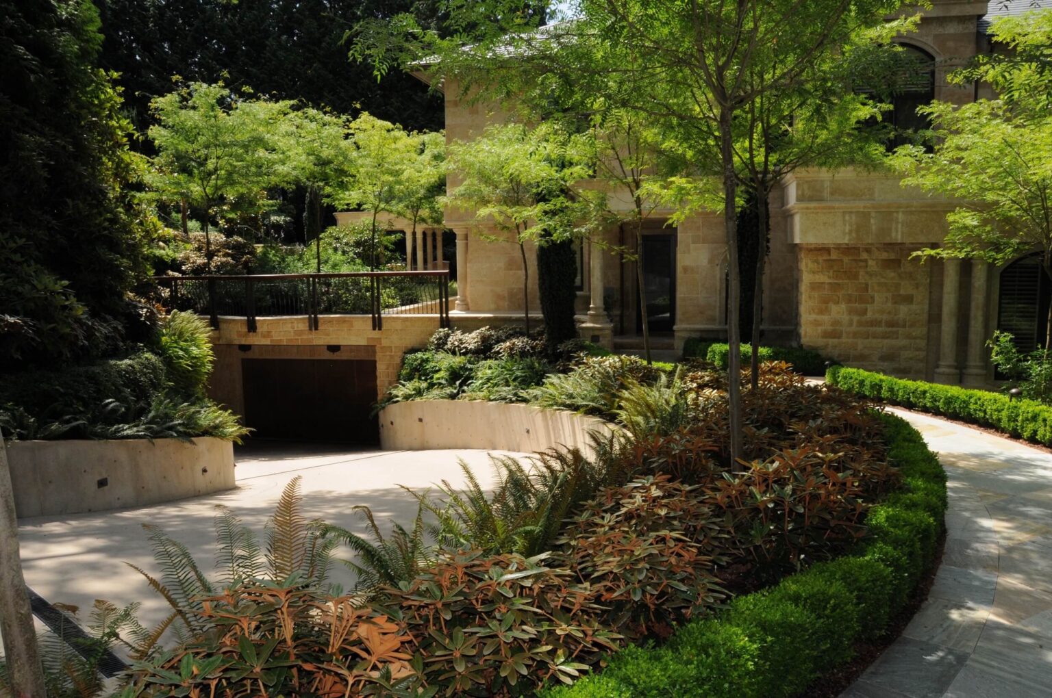 High end landscape construction by Fossil Landscape Construction in Vancouver BC featuring refined outdoor spaces, detailed craftsmanship and timeless design.