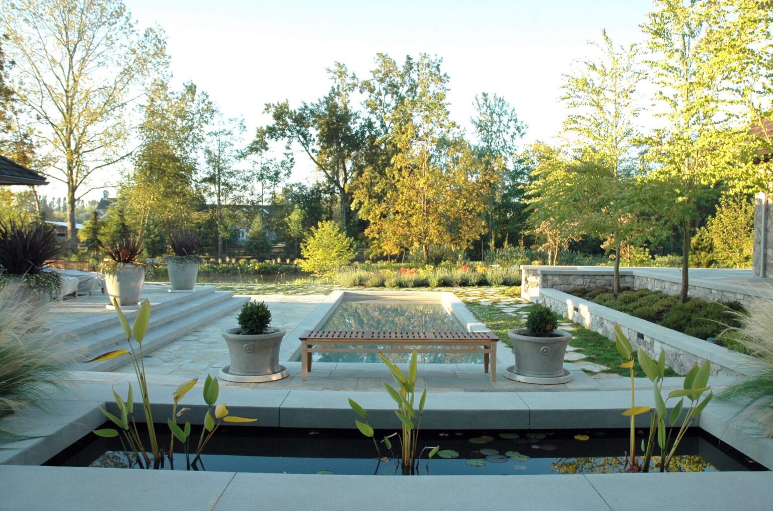 High end landscape construction by Fossil Landscape Construction in Vancouver BC featuring refined outdoor spaces, detailed craftsmanship and timeless design.