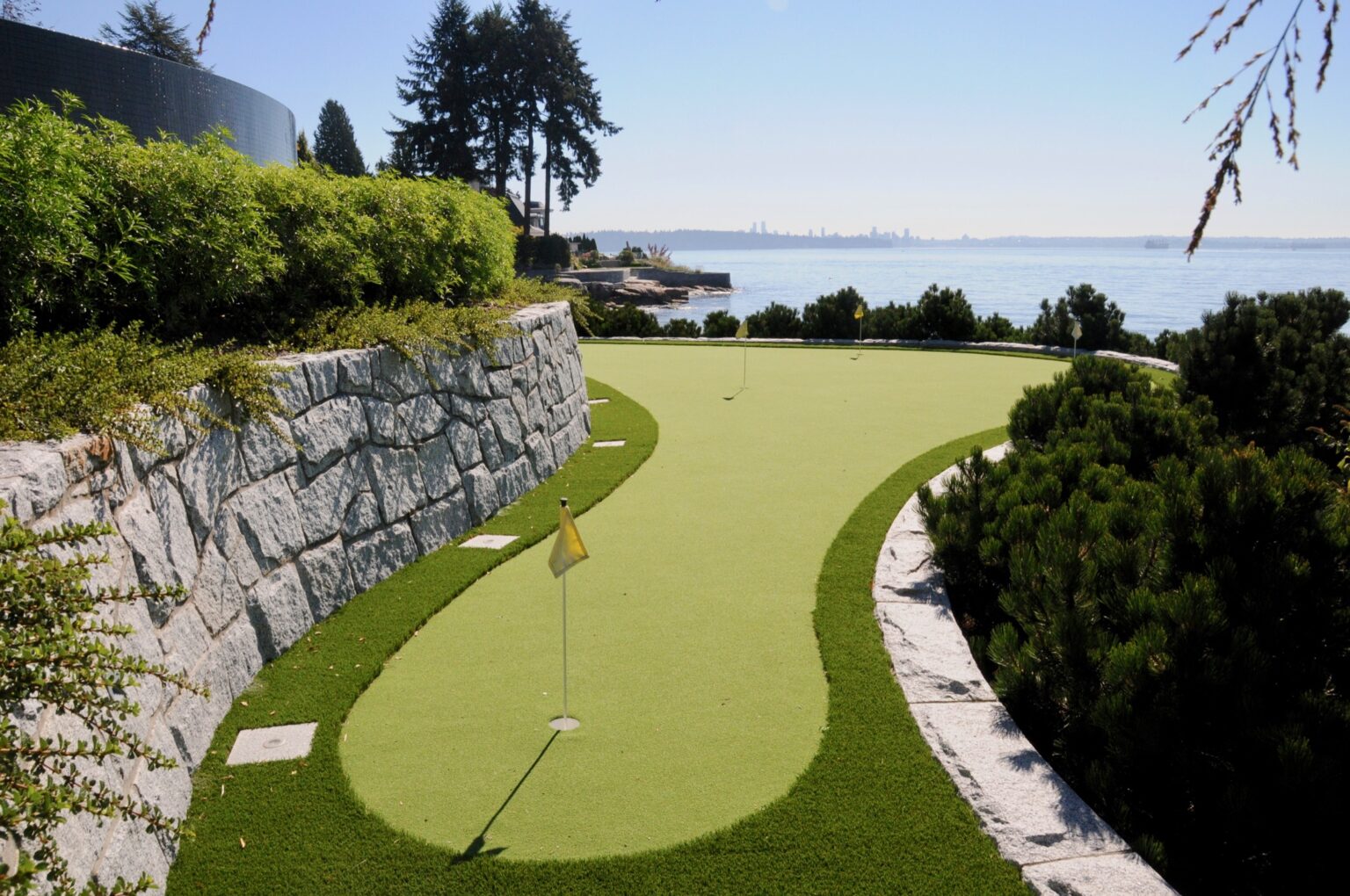 High end landscape construction by Fossil Landscape Construction in Vancouver BC featuring refined outdoor spaces, detailed craftsmanship and timeless design.