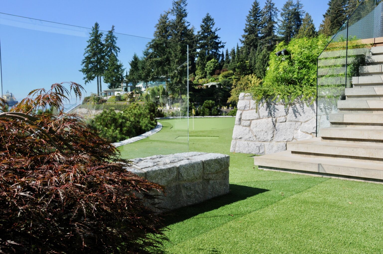 High end landscape construction by Fossil Landscape Construction in Vancouver BC featuring refined outdoor spaces, detailed craftsmanship and timeless design.